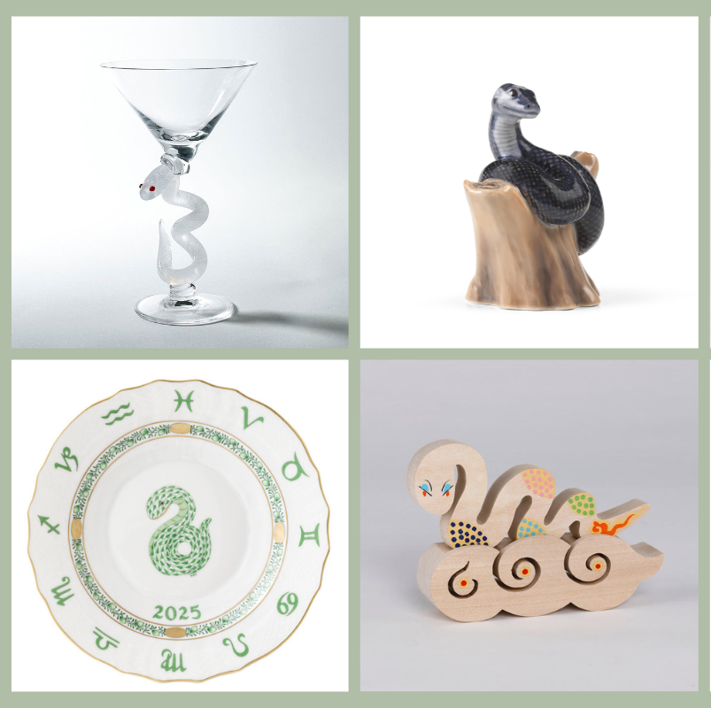 2025年は巳年。ヘビがモチーフのおしゃれなアイテム12選