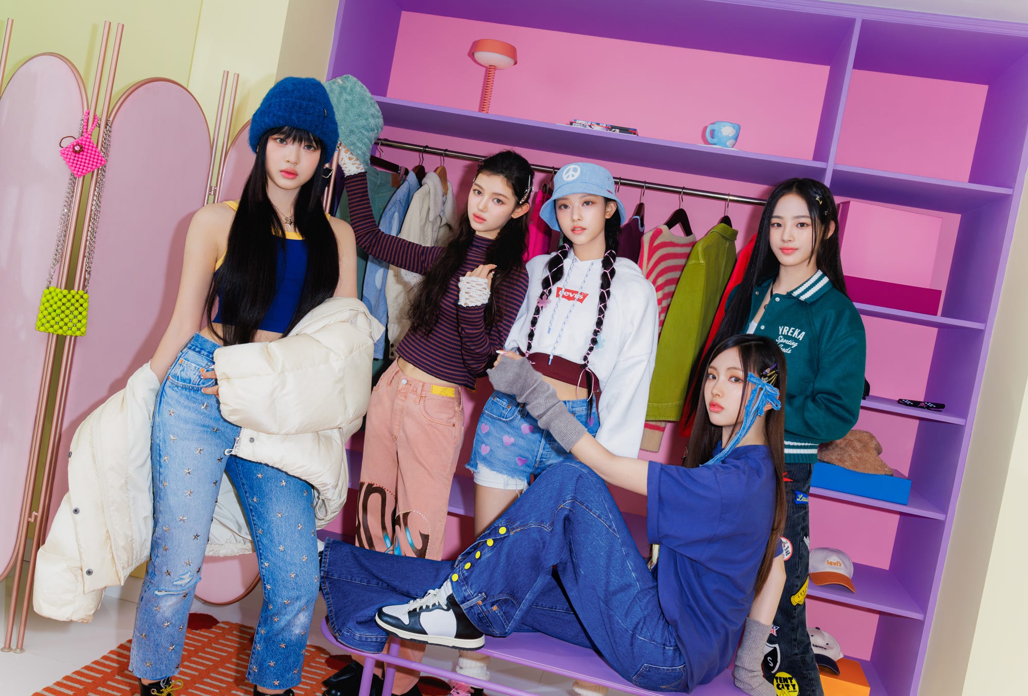 NewJeansが登場！ 「リーバイス®」“501®”の2023年秋冬キャンペーンが