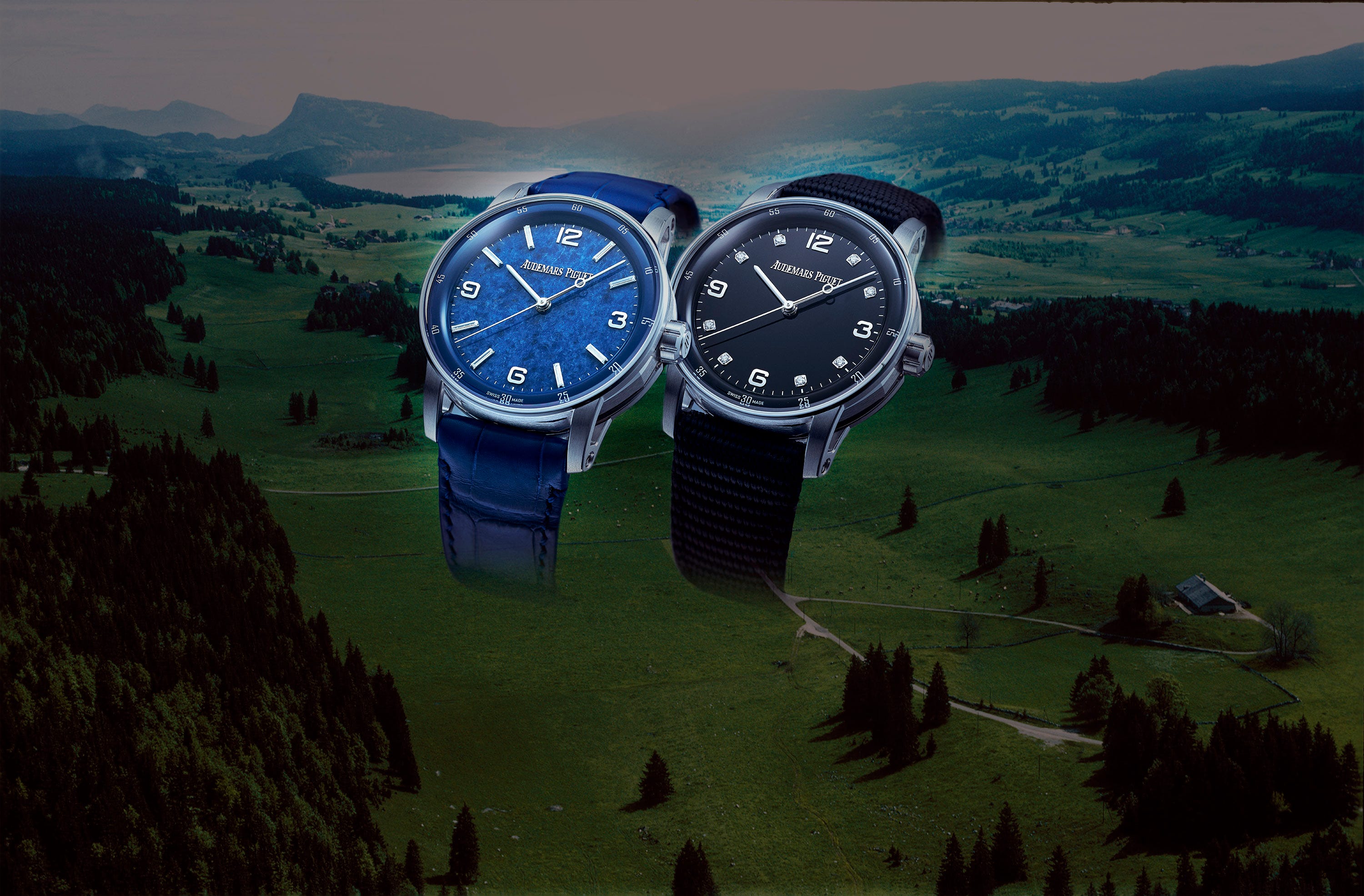 CODE 11.59 バイ オーデマ ピゲ 新世代のキャンバスに華やぐ、天然石