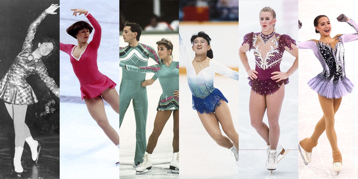 歴代フィギュアスケーターがまとった、オリンピックの華麗な衣装BEST38