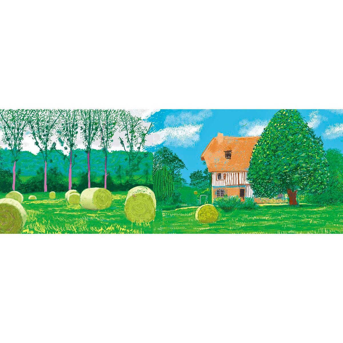 巨匠のiPad絵画。デイヴィッド・ホックニー《ノルマンディーの12か月》公開