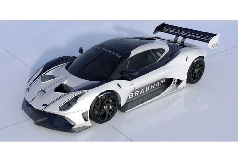 伝説のF1ドライバー「ブラバム」のDNAを受け継ぐ新スーパーカー発表