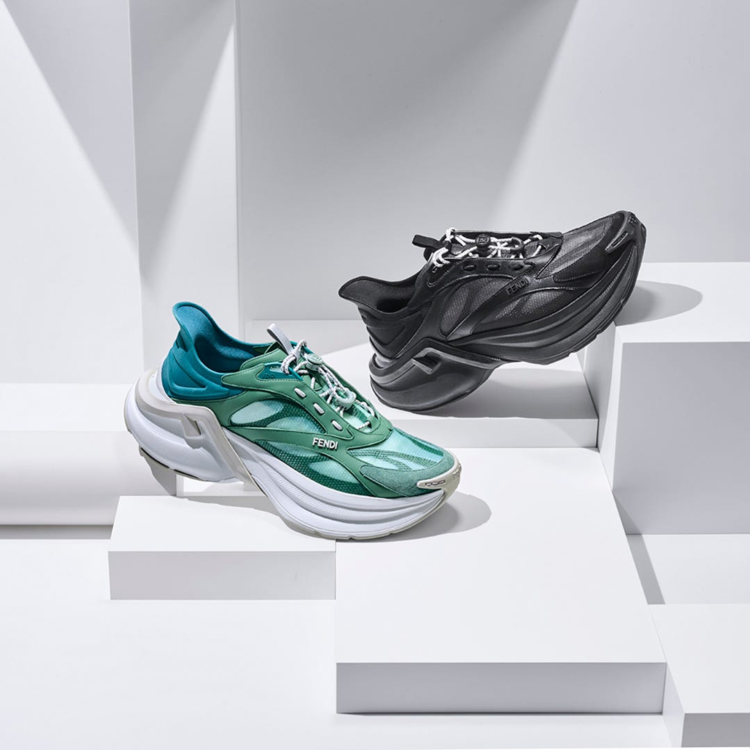 フェンディよりメゾンのこだわりを細部に宿した超軽量スニーカーが登場