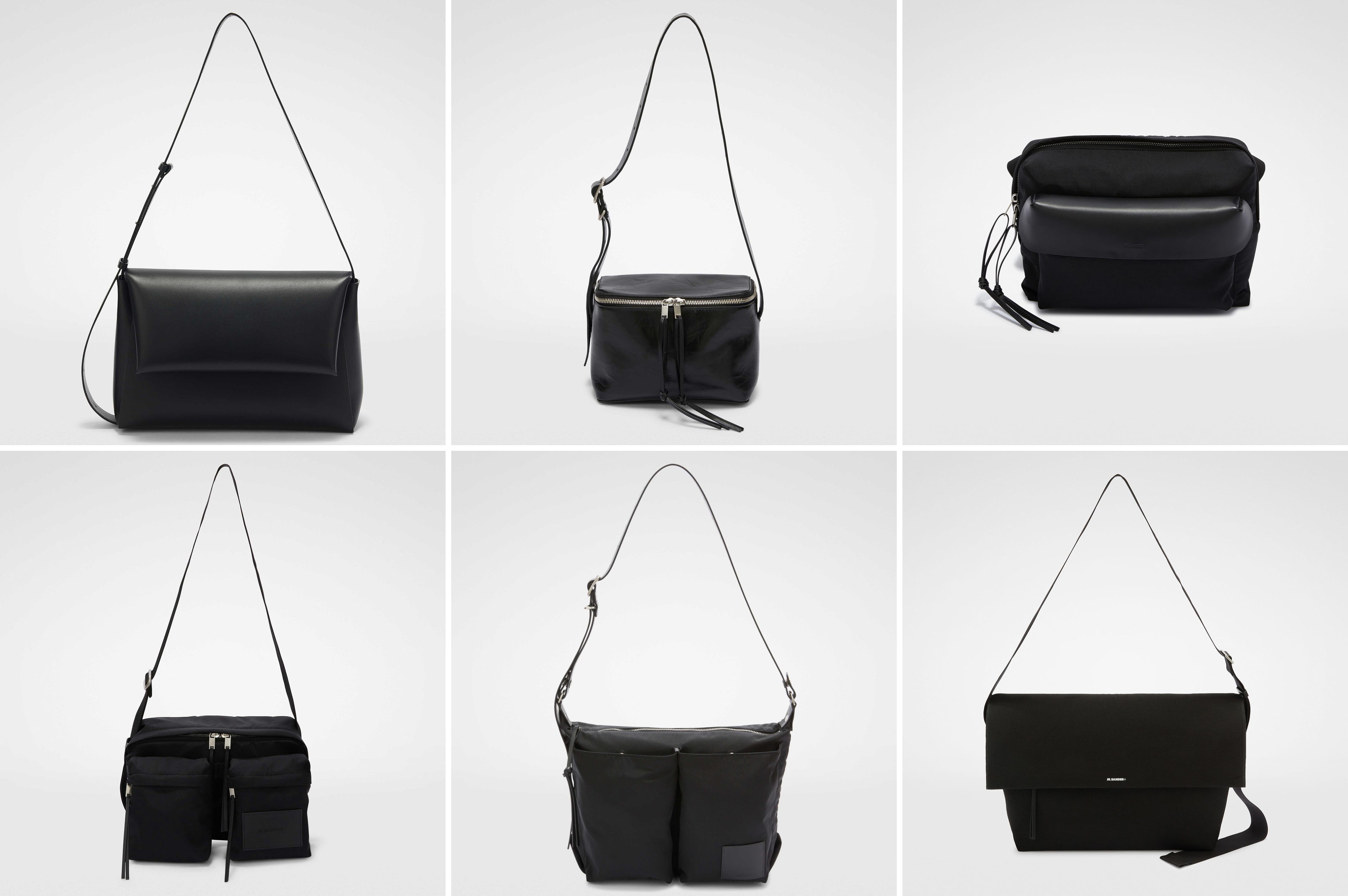 2025年春夏】ジル サンダーの黒ショルダーバッグ6選。上質で機能的な