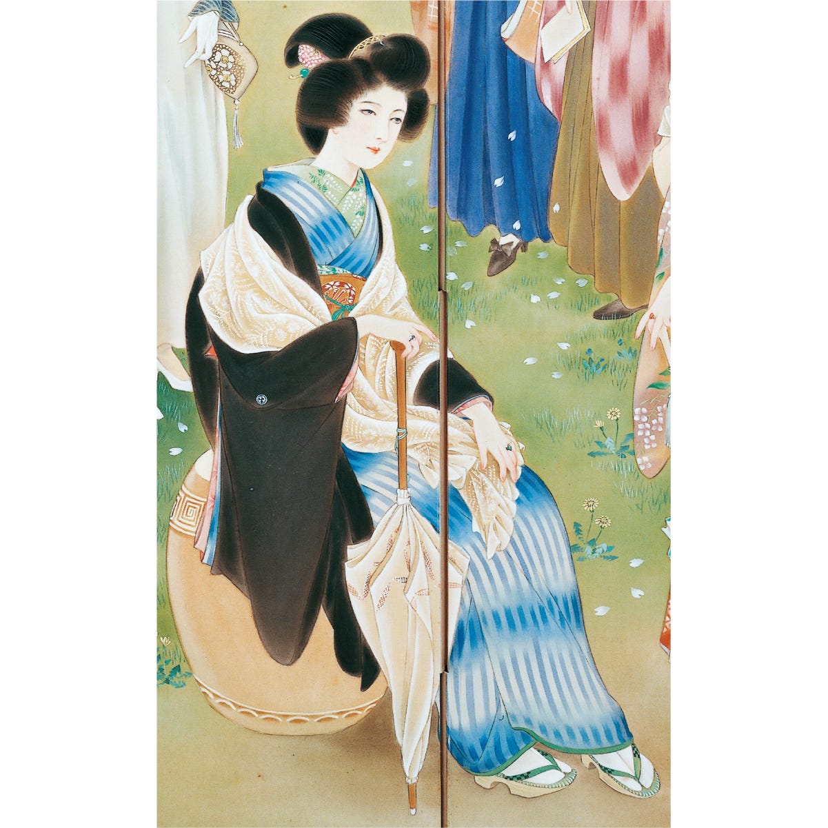 大正ロマンの着物を解説｜高畠華宵のファッション絵巻に描かれた若妻と