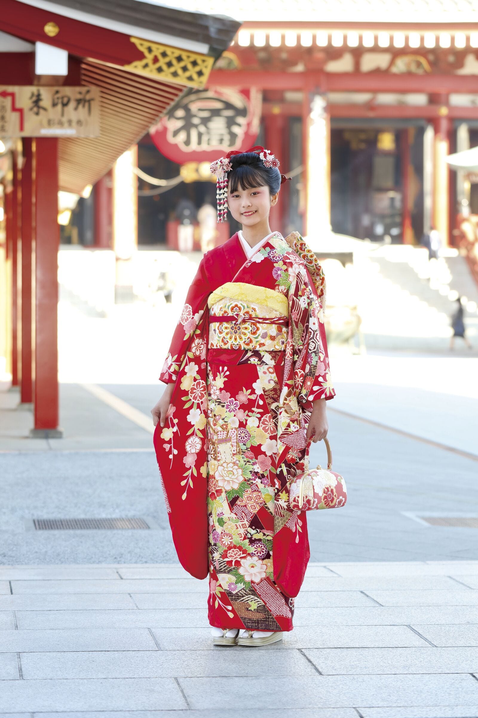 十三参り」は着物姿で少女時代の素敵な思い出作りを