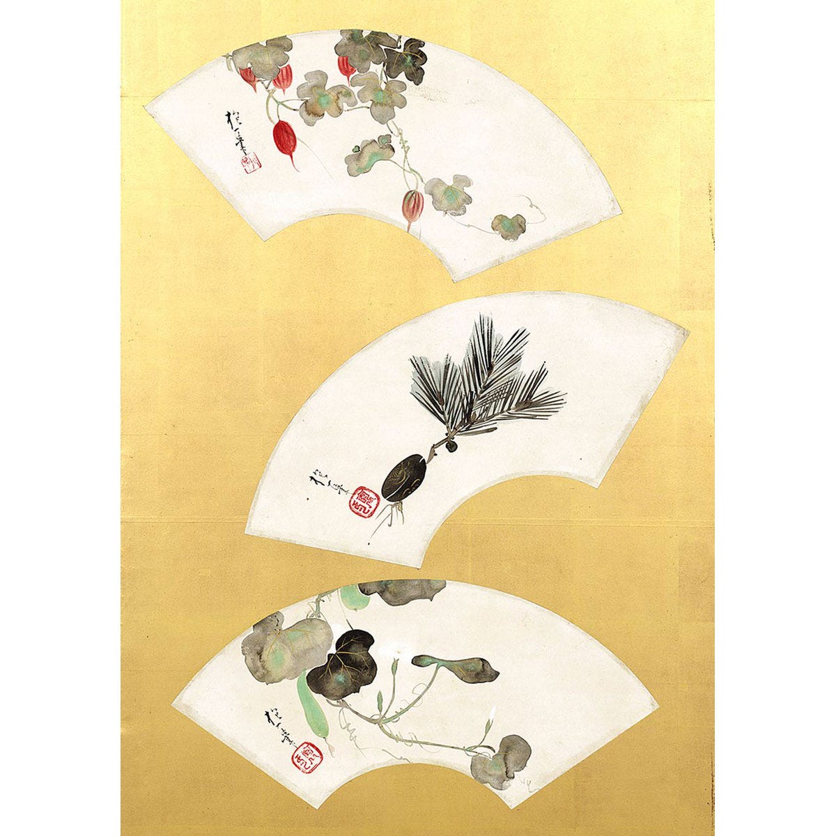 俵屋宗達や尾形光琳らが描く夏。京都で「琳派の扇絵と涼の美」展開催