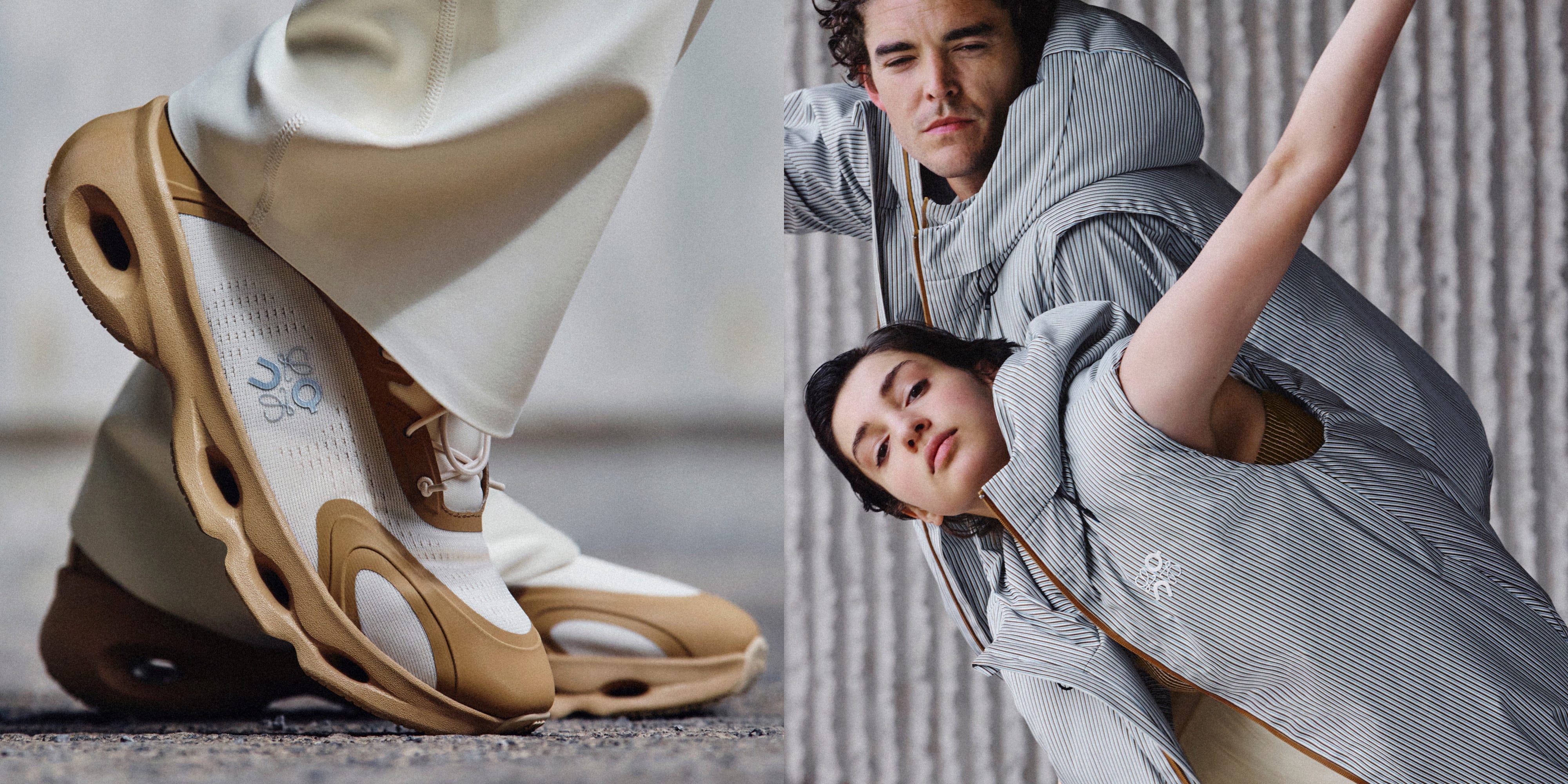 ロエベが「LOEWE × On」の最新コラボにて初の共同デザインスニーカー