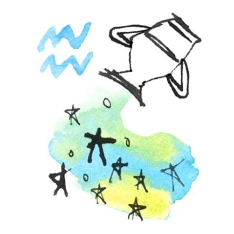 みずがめ座×O型の運勢