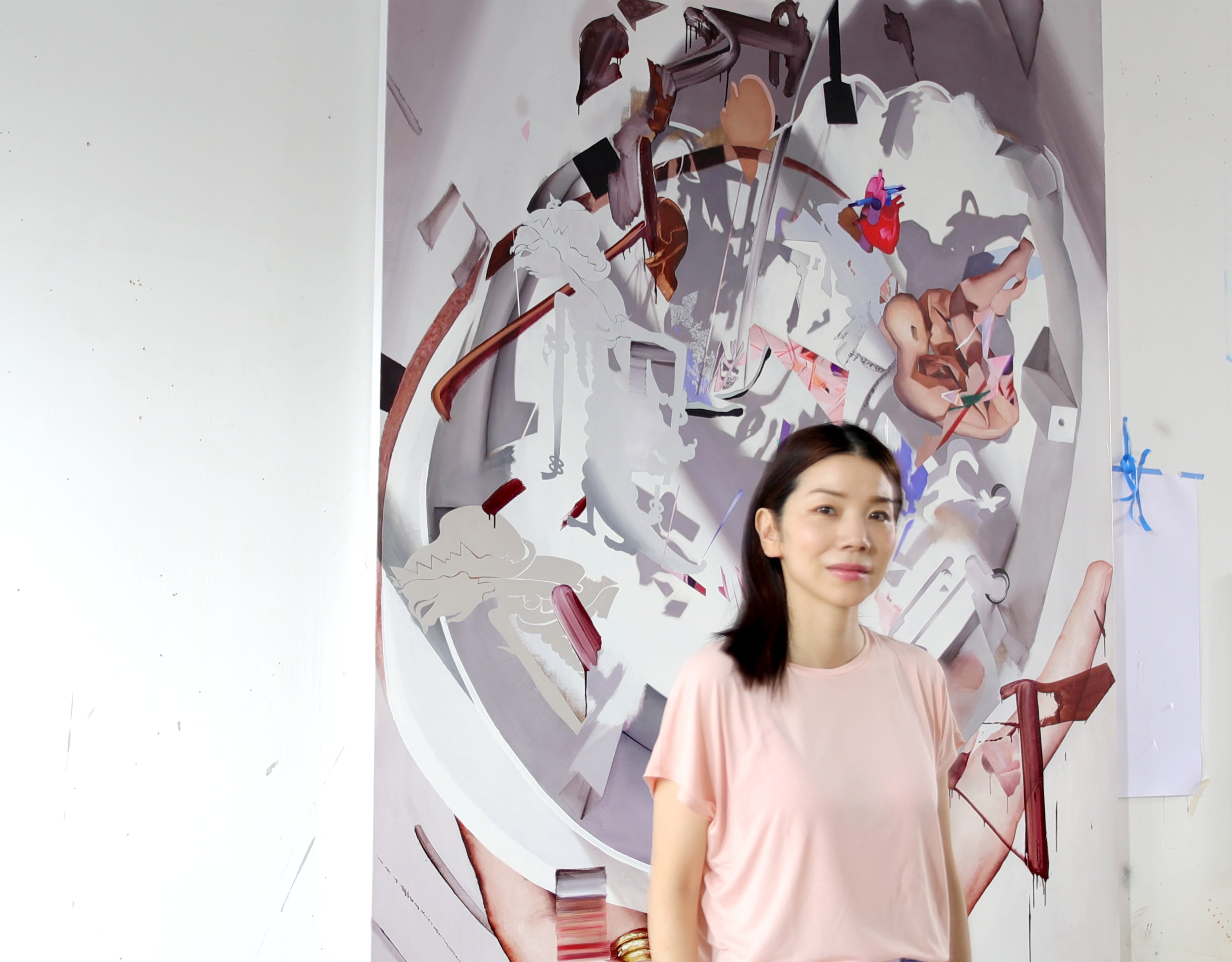 現代美術］Effect girl 現代美術］Effect girl