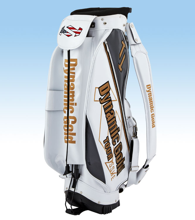ダイナミックゴールドスタンドキャデイーバッグ ホワイトTTCB123DG-W