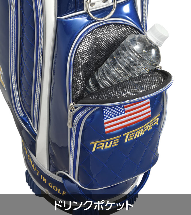 ダイナミックゴールド・スタンドキャディバッグ(ブルー)｜株式会社ヒラマツ