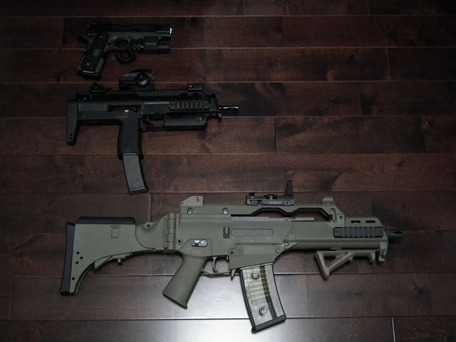 MP7A1 GBBにドットサイト追加 | Hiroaki's blog