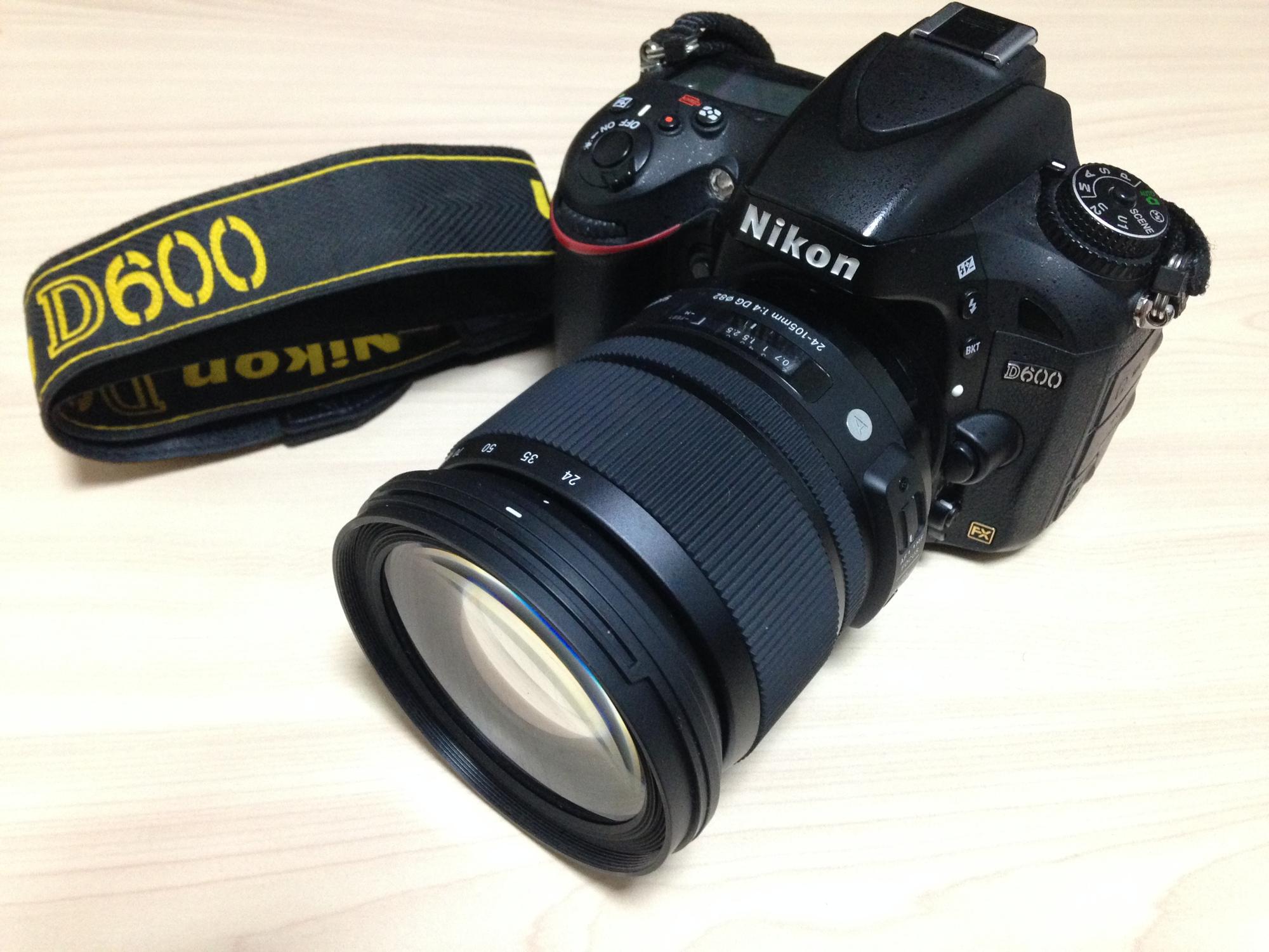 SIGMA 24-105mm F4 DG OS HSM 購入。重くたって解像感が素晴らしい