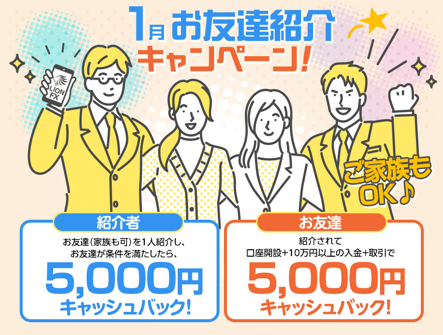 1月 お友達紹介キャンペーン｜ヒロセ通商