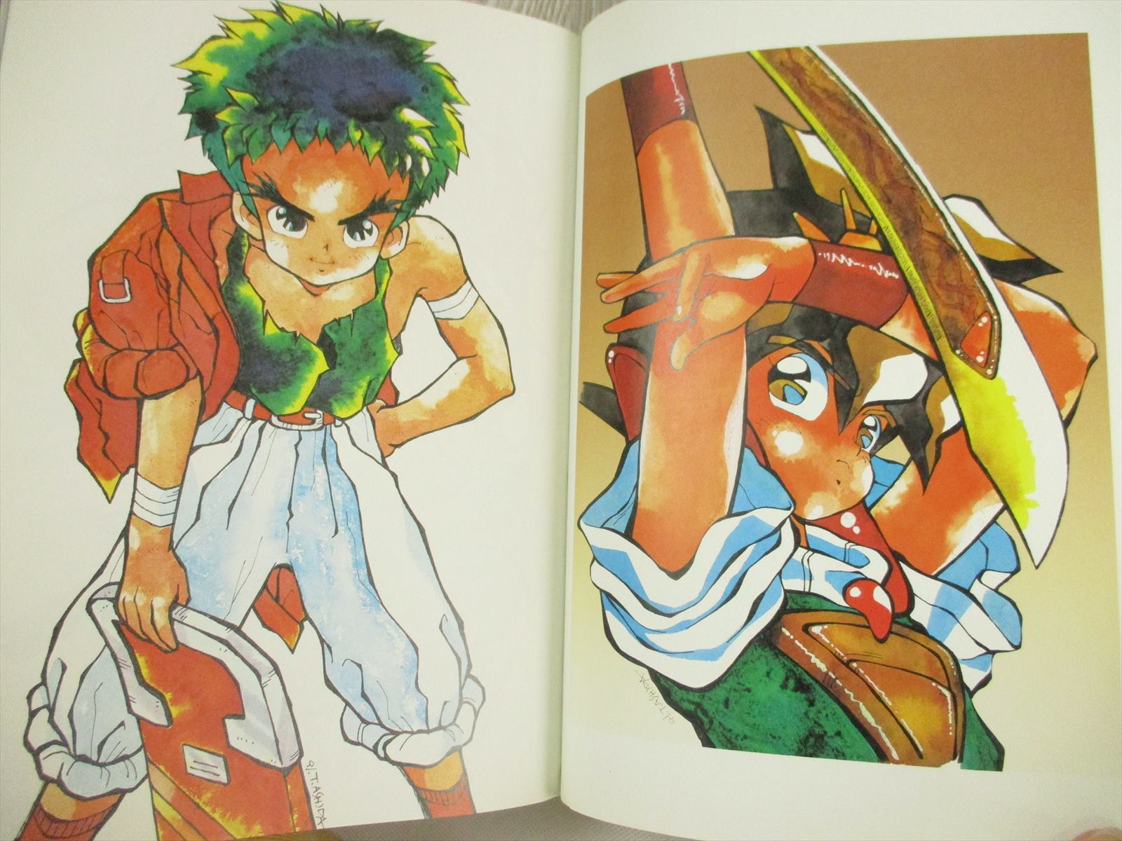 TOYOO ASHIDA Art Works VITAL SIGNS Wataru Granzort Book 1991 Japan