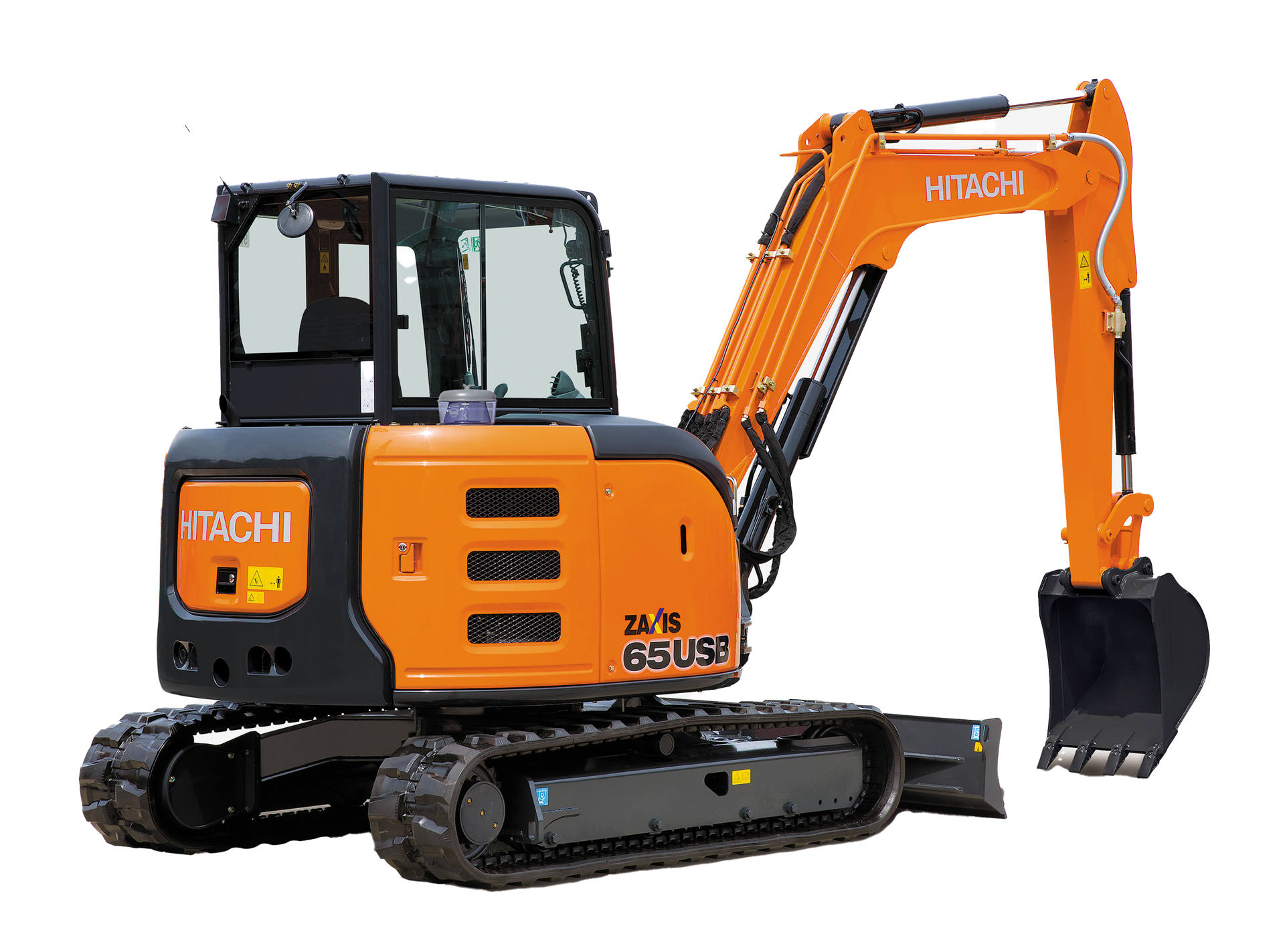 ZX65USB-5A, LA Compact Excavators - Hitachi Construction Machinery
