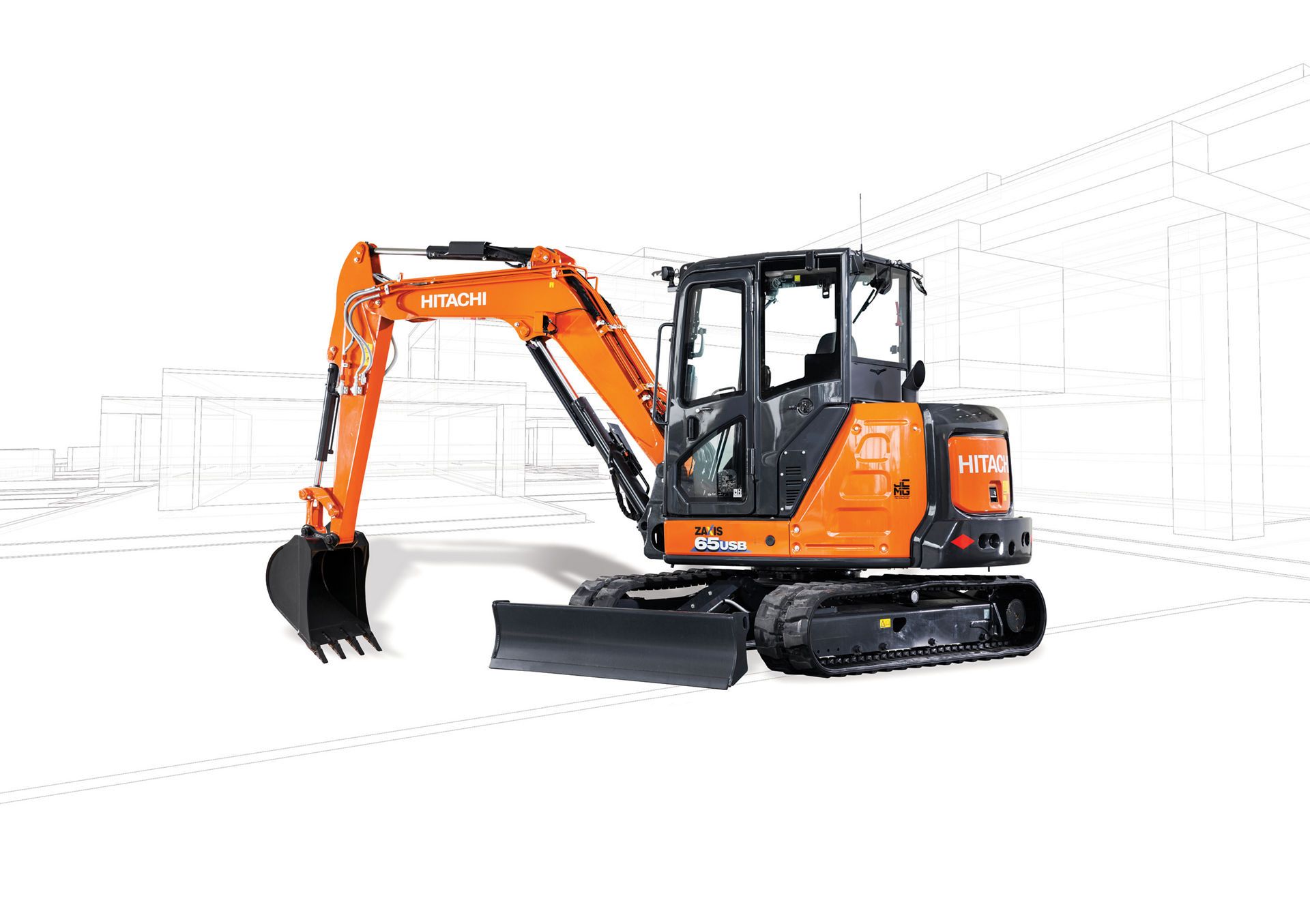 ZX65USB-6 Mini Excavators - HitachiCM Europe