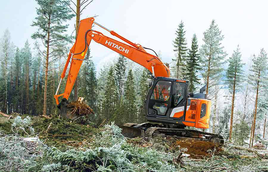 ZX135US-7H Medium to Large Excavators - Hitachi Construction