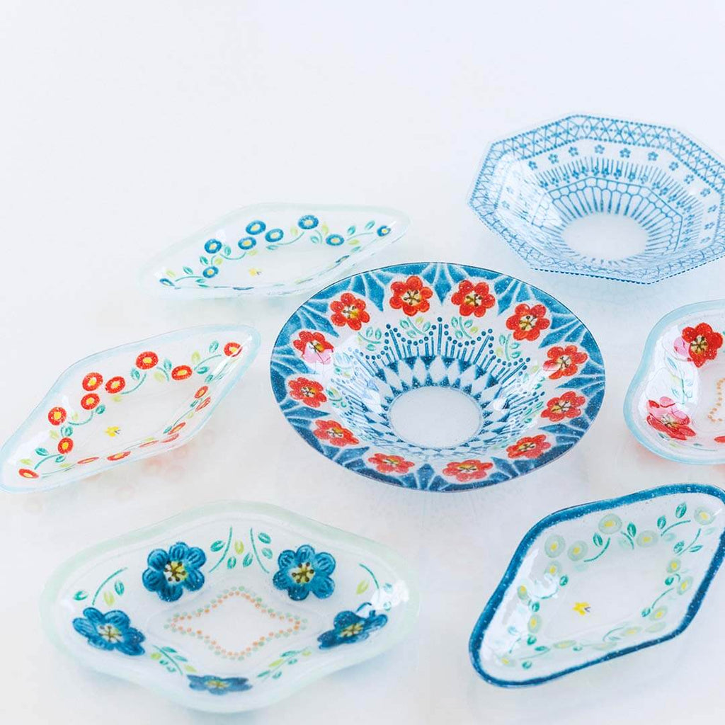 竹中悠記さん ガラスコップ2個セット 猪口 竹中悠記さん ガラスコップ