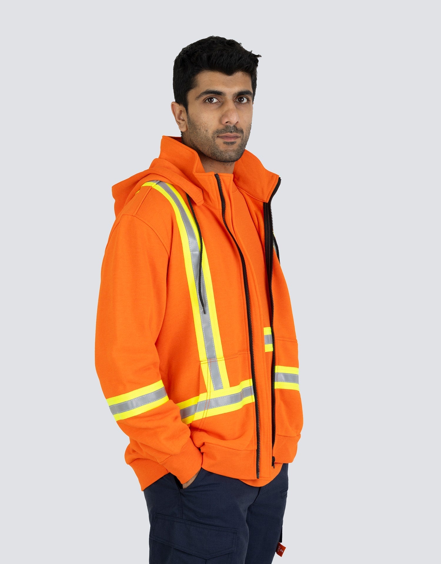 Forcefield Inherent Flame-Resistant 12oz Fleece Hoodie with