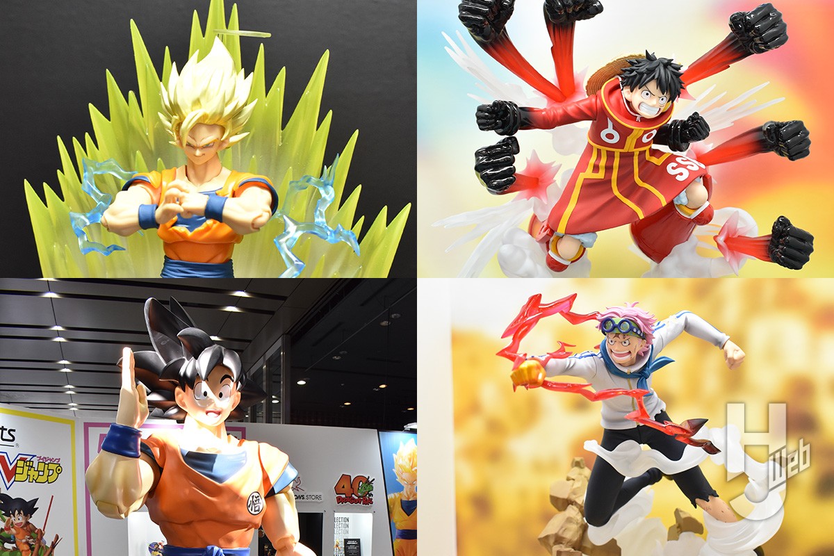 ワンピース』『ドラゴンボール』の「S.H.Figuarts」が集結！ 【魂