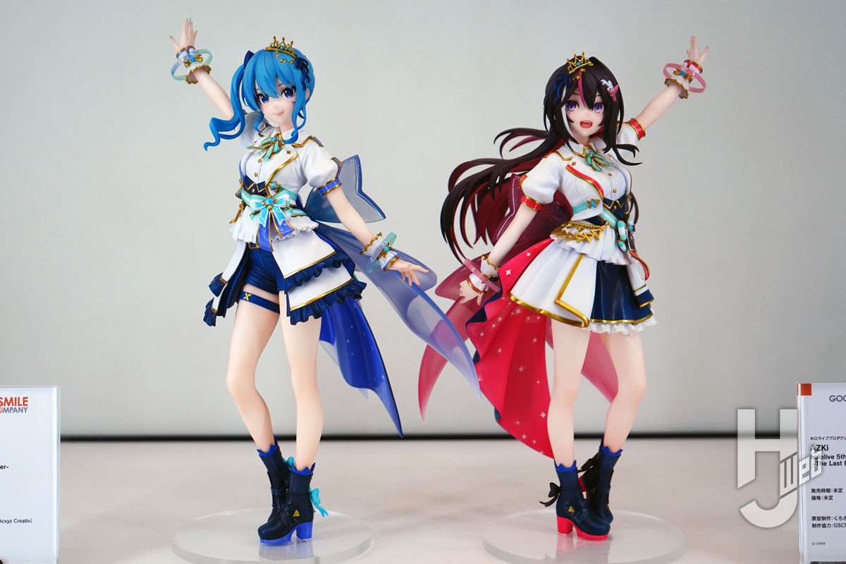 星街すいせい」「AZKi」hololive 5th fes.–The Last Frontier-の彩色が