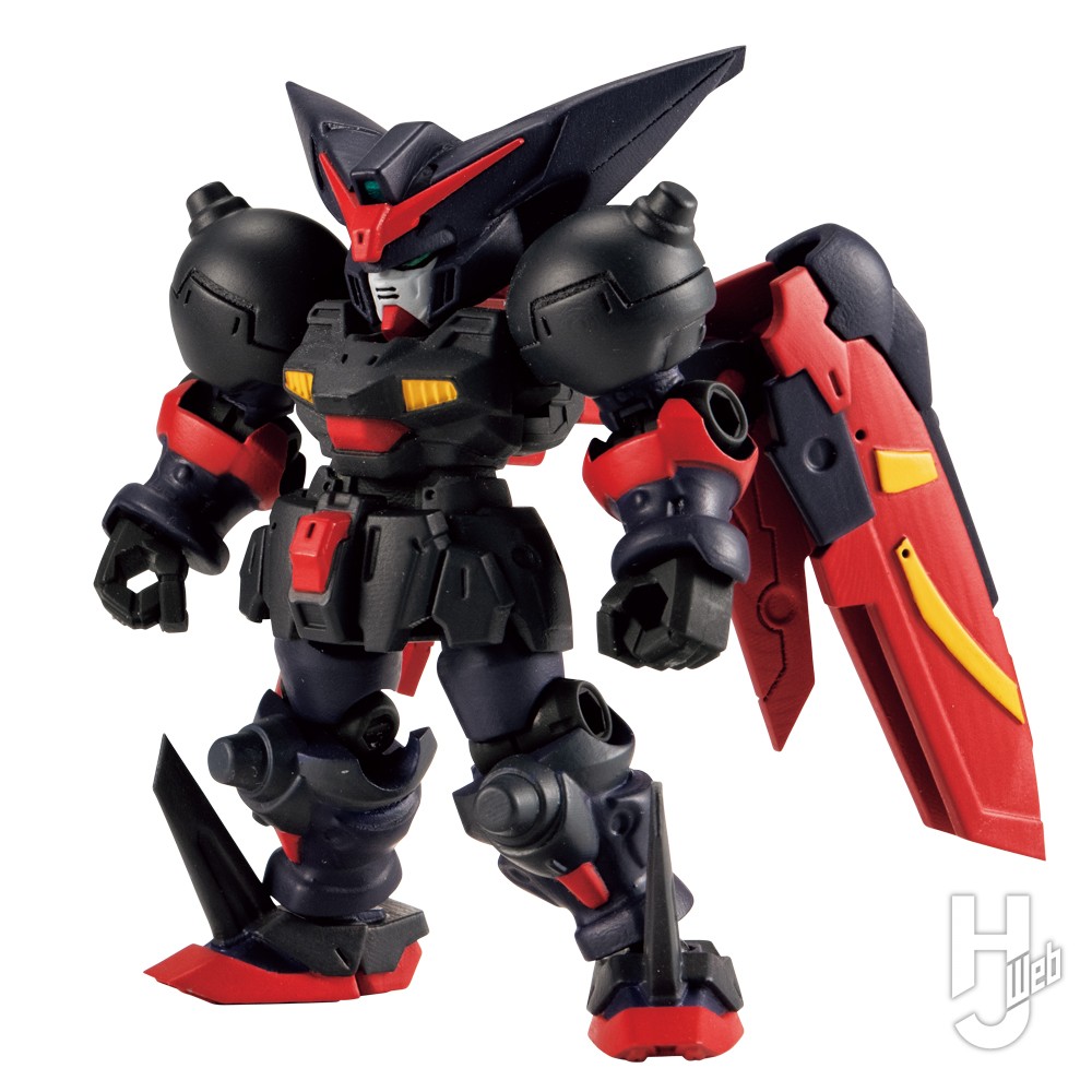 ゴッドガンダム」「マスターガンダム」が豊富なオプションパーツと