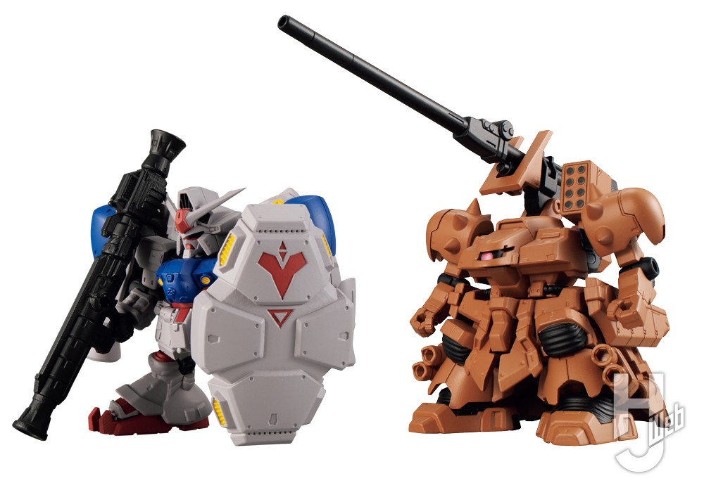 MS IN ACTION !! 2体セット GP02Aサイサリス ザメル モビルスーツ