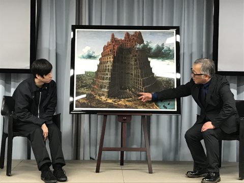 漫画家・大友克洋さんが描くバベルの塔『INSIDE BABEL』が完成！ 4/18