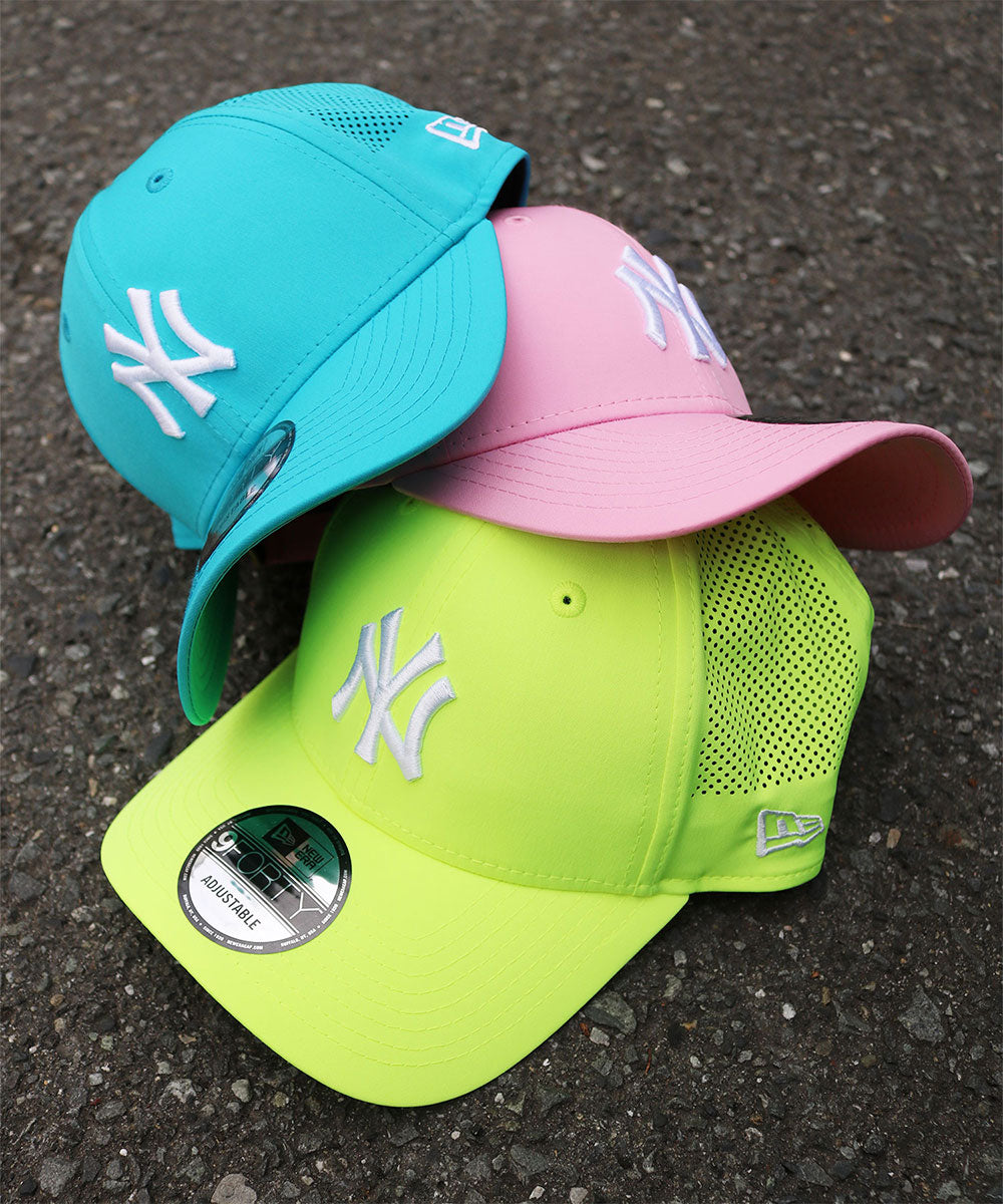 NEW ERA - New York Yankees 9FORTY MATT POLY BALL CAP LIGHT PINK