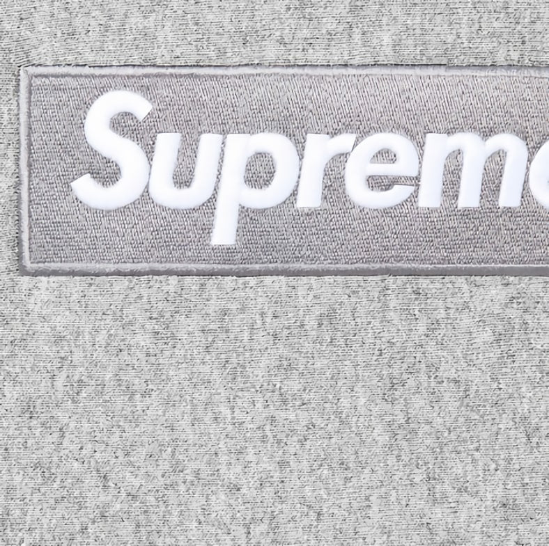 Supreme - Box Logo Hooded Sweatshirt HEATHER GREY【FW24-17-0007