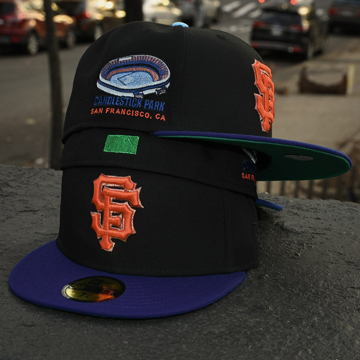 NEW ERA - San Francisco Giants 59Fifty Candlestick Park Black/Dark