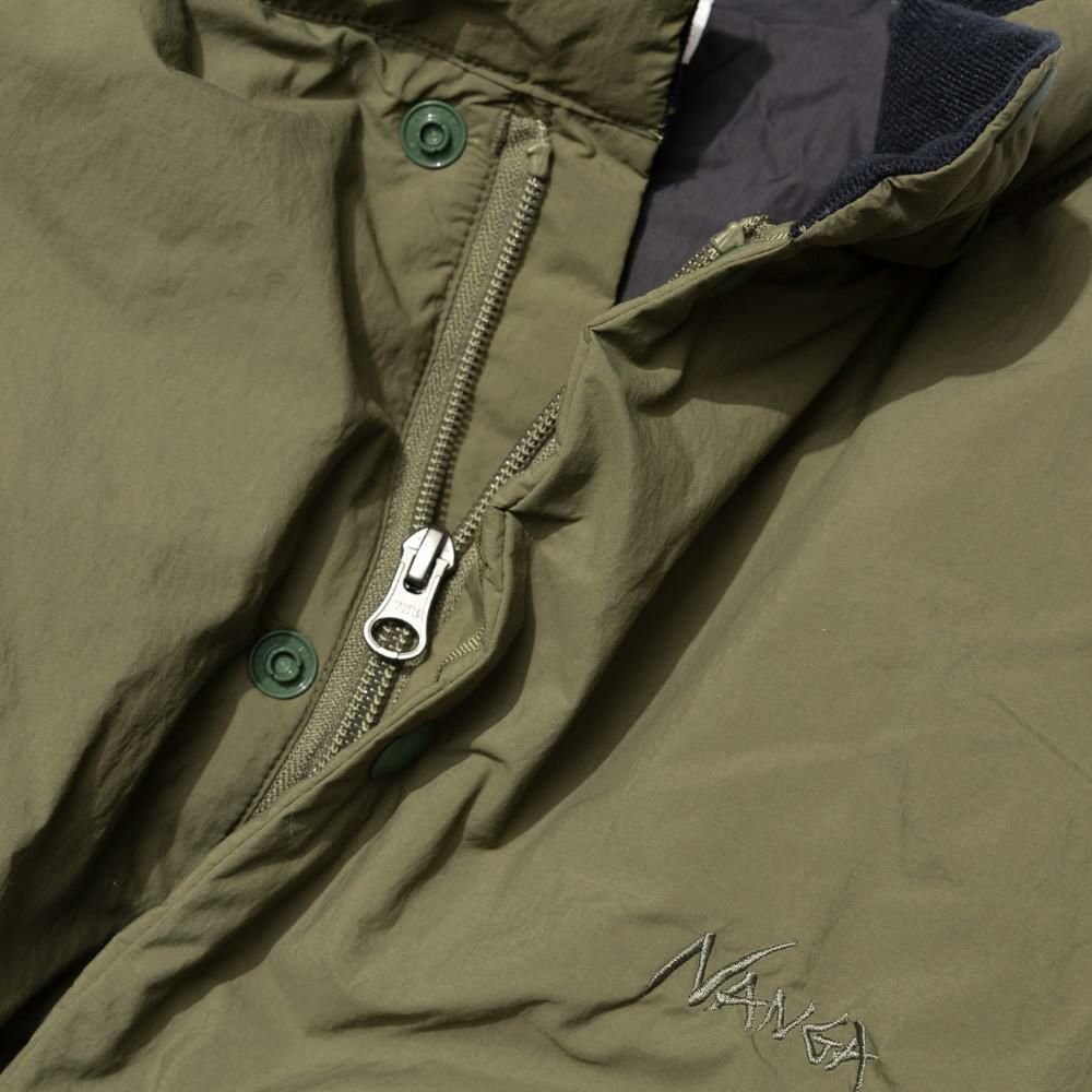 ナンガ シュラフ 別注モデル ウェザーライトダウンジャケット オリーブ