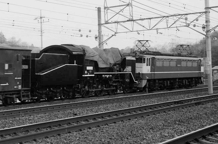 水郡線 SL奥久慈号試運転（昭和60年4月）