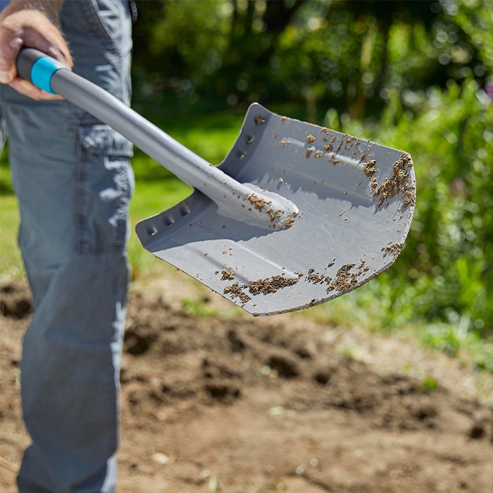 剣先スコップ 117cm ErgoLine /A: ガーデンツール | タカショー ホーム