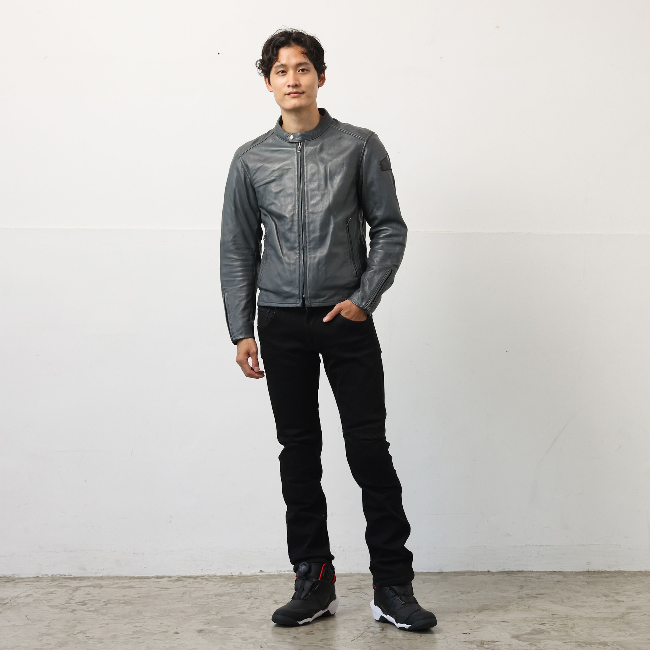 シープレザージャケット(M グレー): ウェア・グッズ｜HondaGO BIKE GEAR