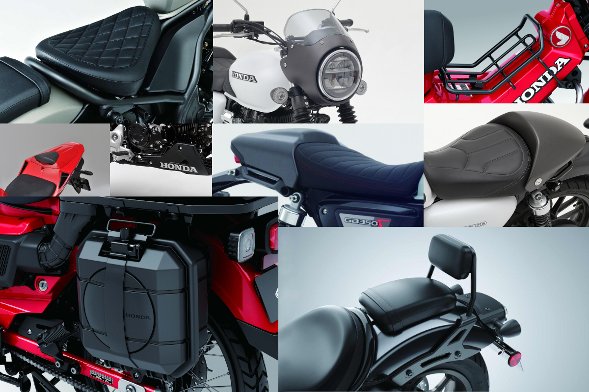 ホンダ純正オプションパーツが盛り沢山！2024年モーターサイクルショー