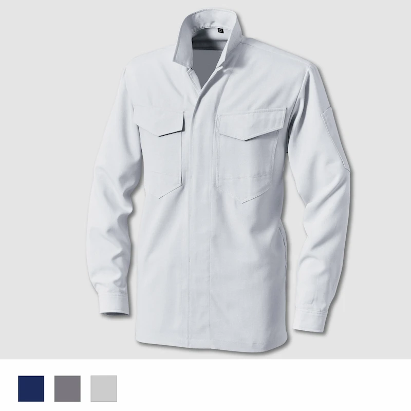 3501立衿シャツ - HOOH VILEA 作業着と電動ファン付き快適ウェアの村上被服