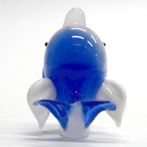 天使イルカ L 座り 〜ブルー〜