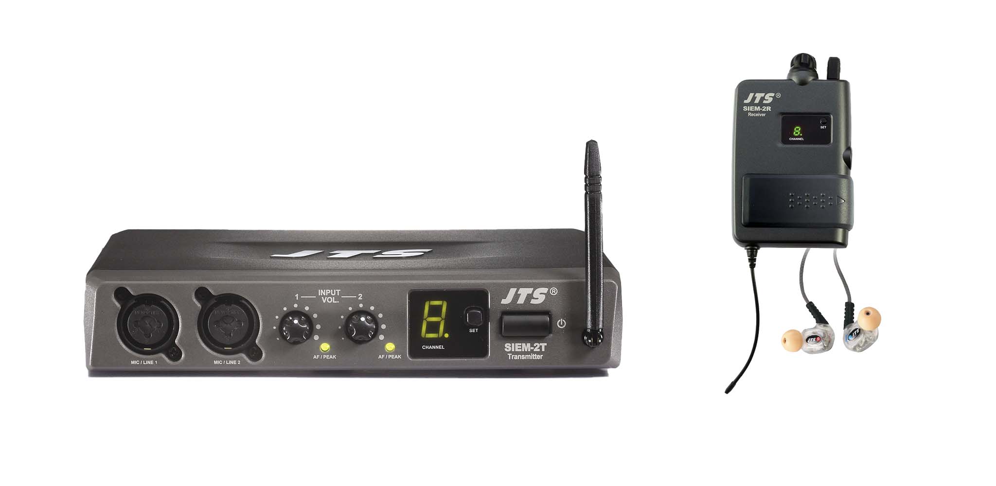 In Ear Monitor JTS SIEM-2T/SIEM-2R+IE-6