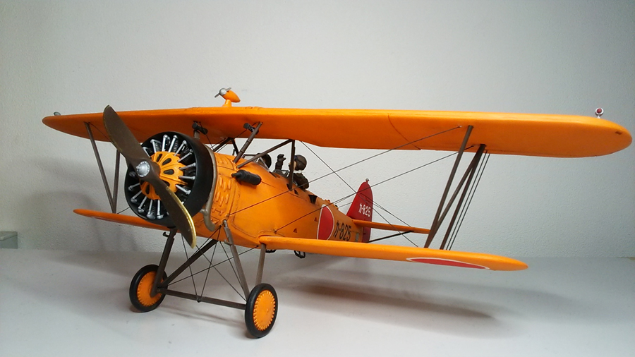 童友社：1/32「旧日本海軍 九三式中間練習機“赤とんぼ”」