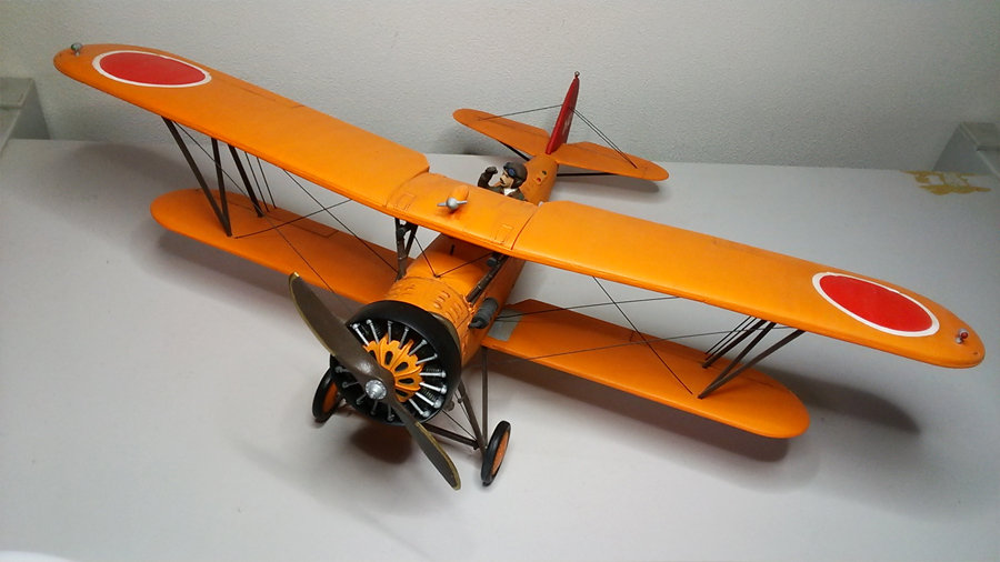 童友社：1/32「旧日本海軍 九三式中間練習機“赤とんぼ”」