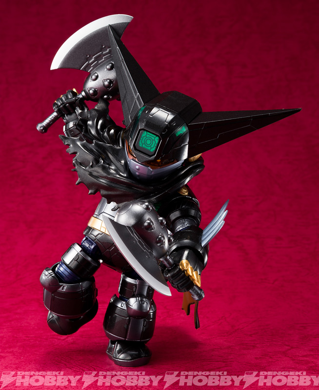 にぶい黒のボディに輝きをプラスしてAA合金ブラックゲッター新生