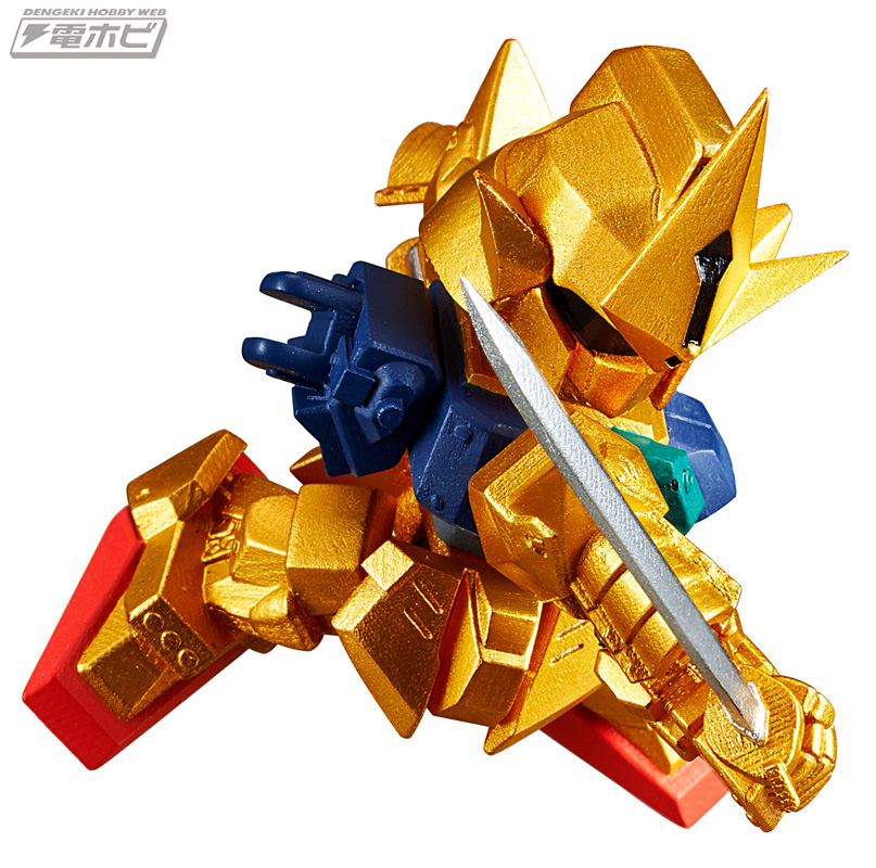 SD戦国伝・武者七人衆編を飾った名脇役たちが集結！ガシャポン戦士DASH