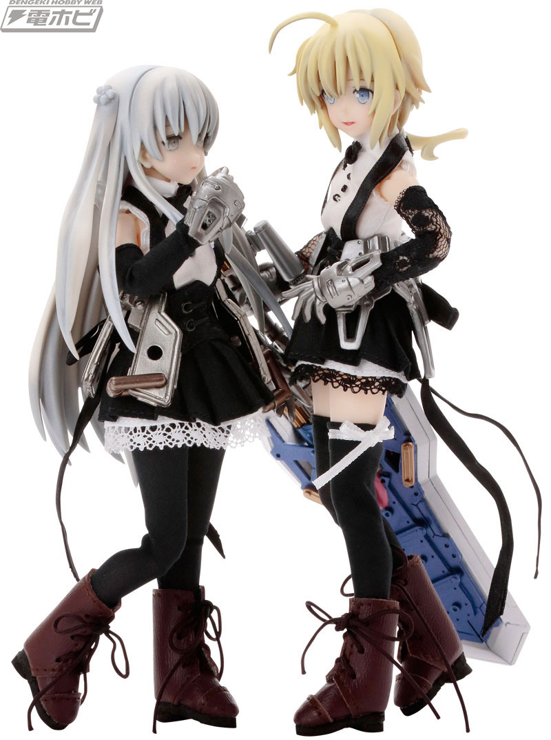 アサルトリリィ』に新たなリリィが2人参戦！豊かな表情パーツだけで