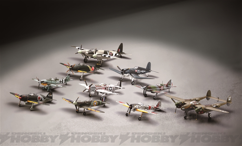 隔週刊 『第二次世界大戦 傑作機コレクション』創刊！ 重厚感とリアル