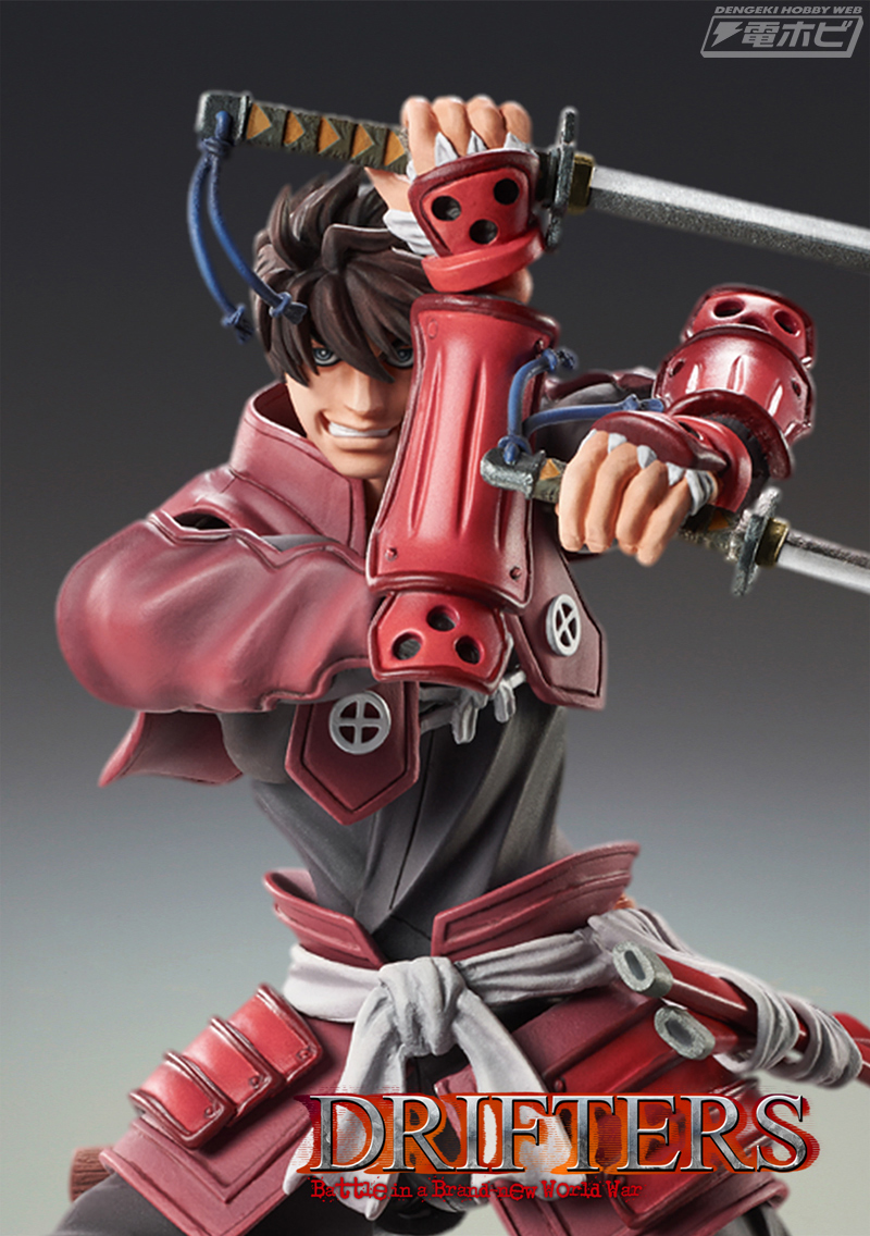 ドリフターズ』島津豊久が超像可動シリーズから早くも登場！ | 電撃