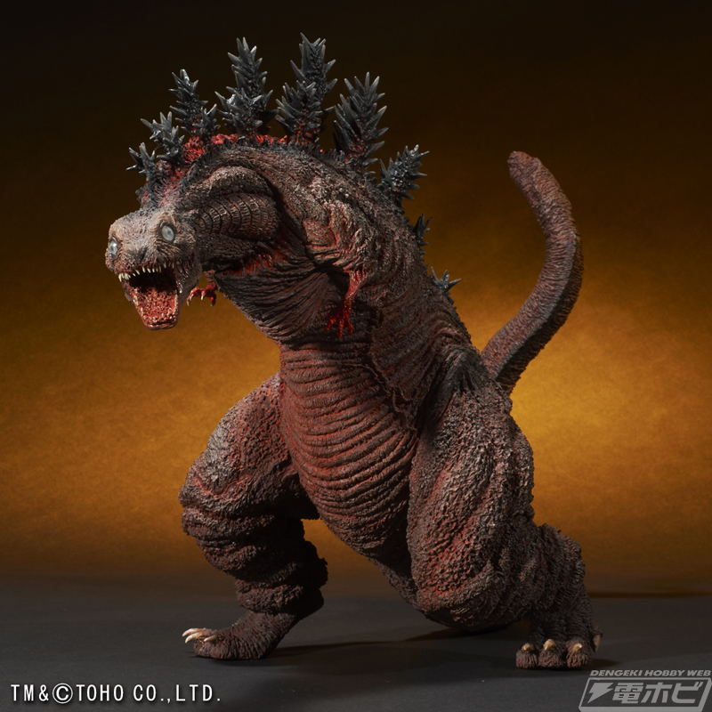 シン・ゴジラ』第3形態をリアルすぎる2頭身で立体化！約30センチの劇中