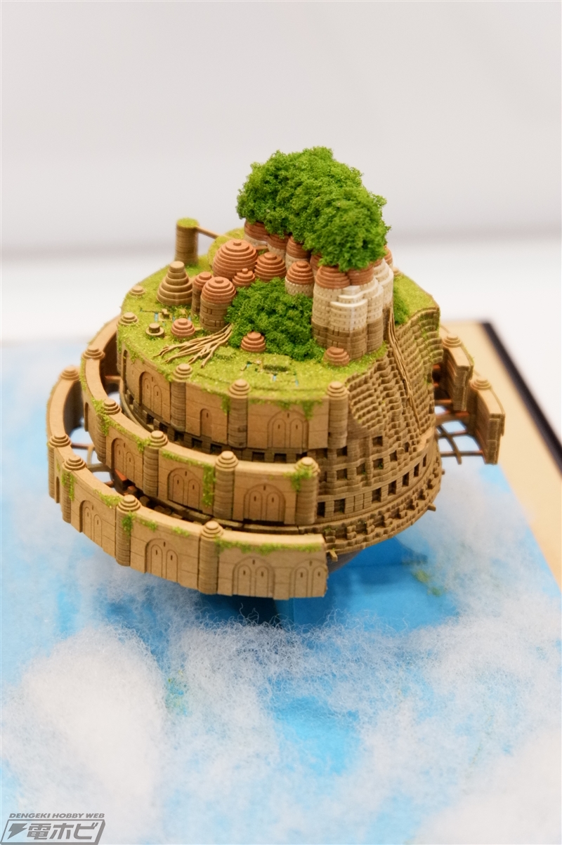 天空の城ラピュタ』ラピュタ城や『千と千尋の神隠し』ジオラマなど